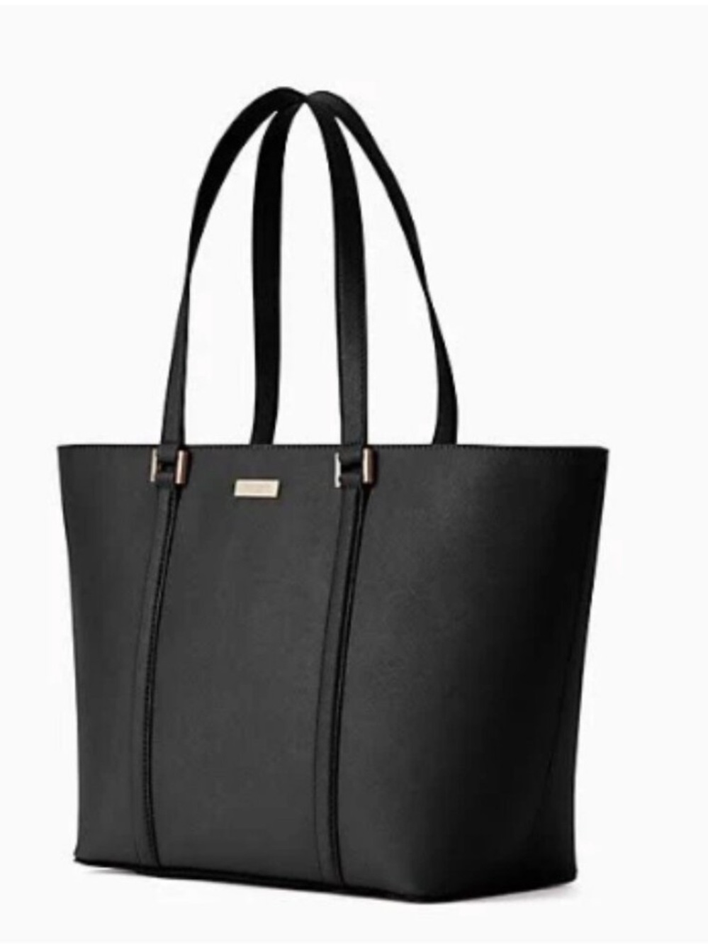 Kate Spade New York Newbury Lane Jules Black Saffiano
Leather Tote Bag